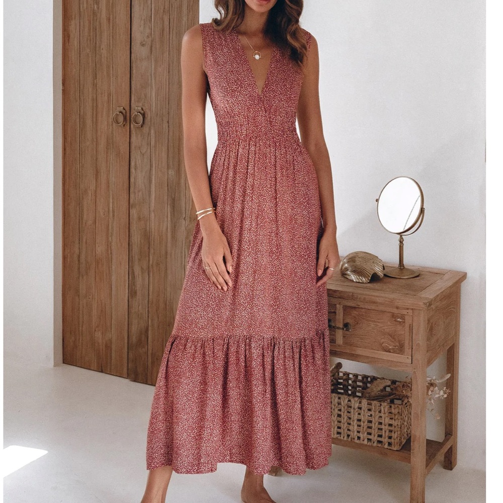 Pampelone Printed Maxi Dress